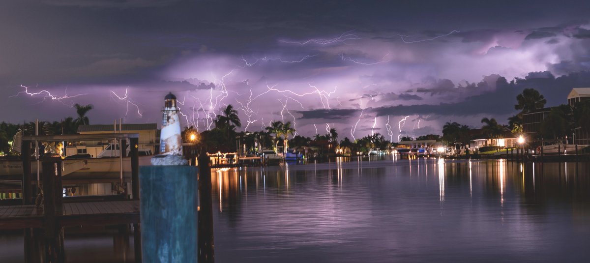 HERE IT IS!!!  44 shots of #lightning  all blended together!  I am just blown away at how cool this turned out!