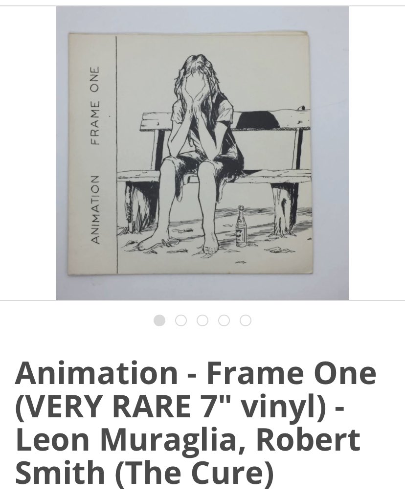 StephenJenkin's tweet photo. Die-hard fans of @TheCure and @RobertSmith will love this VERY RARE, near-as-possible mint copy of this 7” #vinyl, ‘Frame One’ from Animation (1982). And you can support @OxfamGB at the same time. 

https://t.co/xtiDQyPMu7…

#Animation #FrameOne #TheCure #RobertSmith https://t.co/L5IZh9J9tv