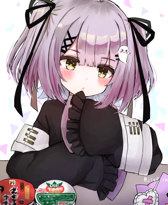 じーっ… #るなぱれっと 
