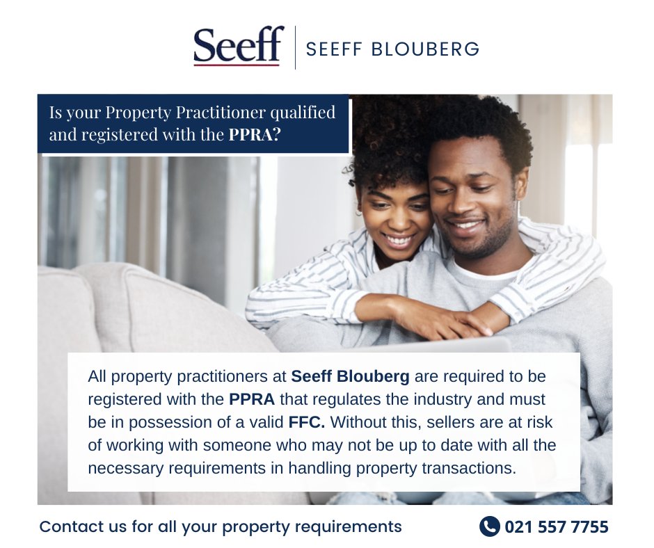 Is your Property Practitioner qualified and registered with the PPRA? 📈
-
-
#SeeffProperties #SeeffBlouberg #SeeffCares #propertyadvice #propertytips #SeeffYourWayHome
blouberg.seeff.com