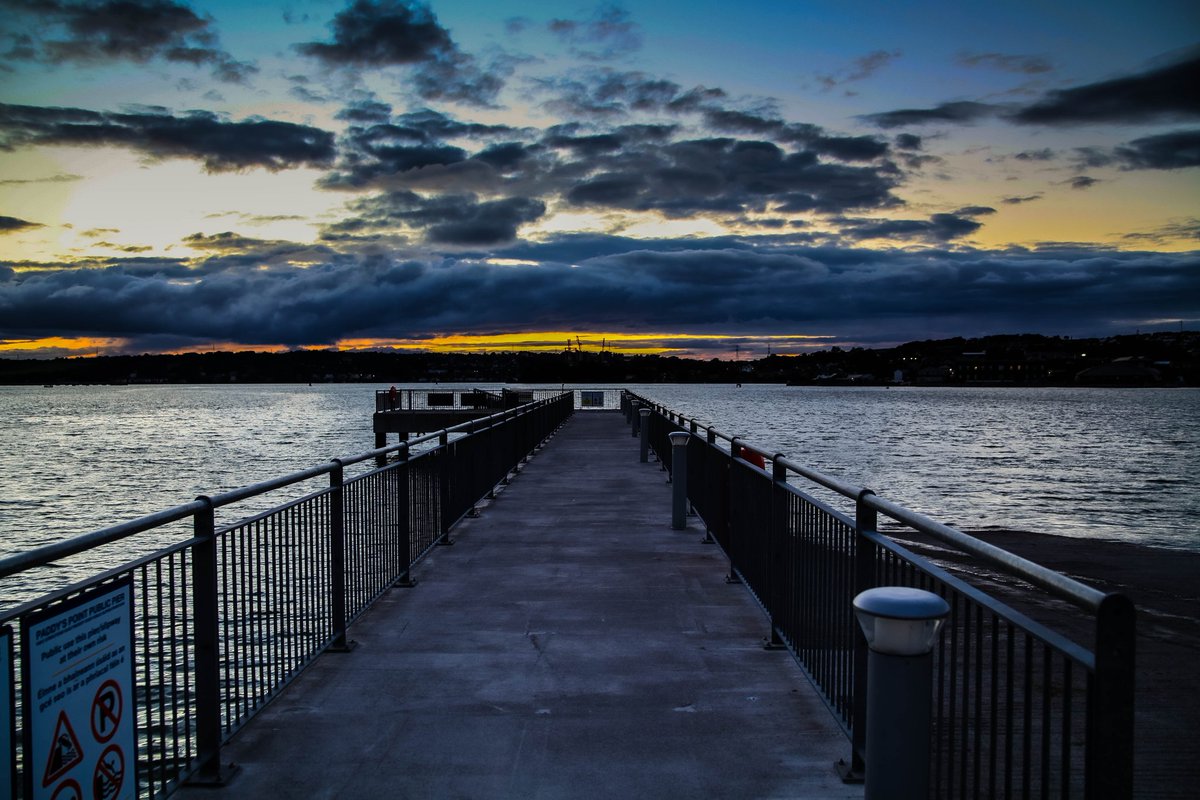 Paddy's Point at dusk , ringaskiddy. #ringaskiddy #dusk #amateur #canonphotography