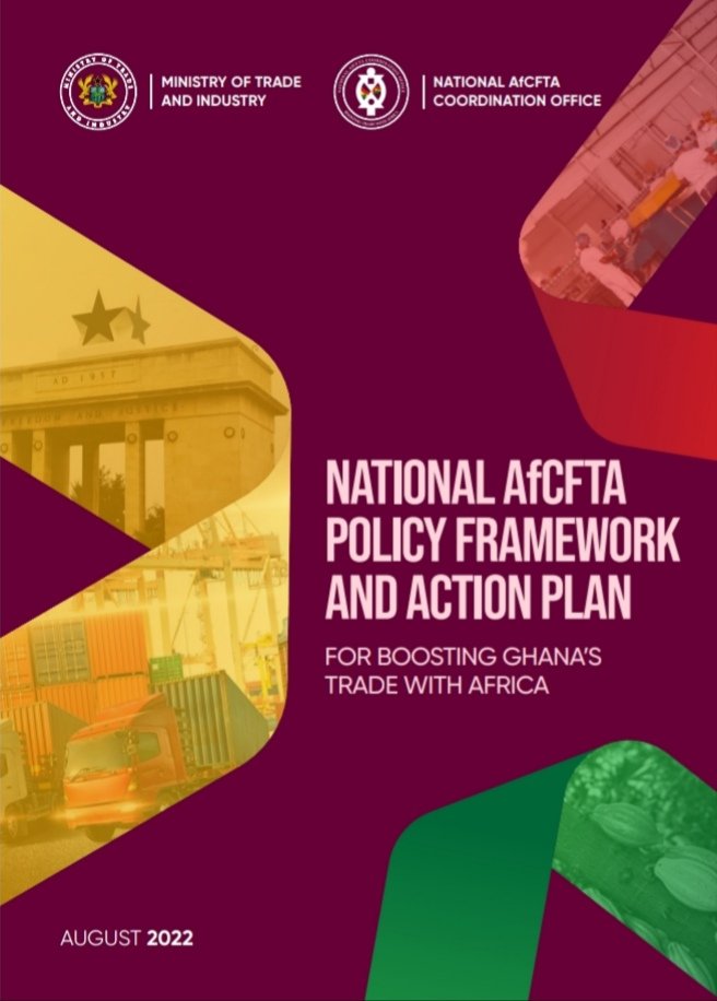 Ghana have launched a National #AfCFTA Policy Framework &amp; Action Plan w/ the vision to become 'Africa's No.1 trading partner'.
The Plan will position Ghanaians to reap the benefits of AfCFTA

Download the comprehensive doc: afcftaghana.org/nationalpolicy…
<a href="/AfCFTA/">AfCFTA Secretariat Official</a> @sebaprunce <a href="/MeneWamkele/">Wamkele Mene</a>