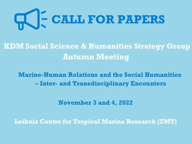 Are you a marine social scientist? Then this is might be something for you. Here's the link for more info ➡️ leibniz-zmt.de/en/news-at-zmt…