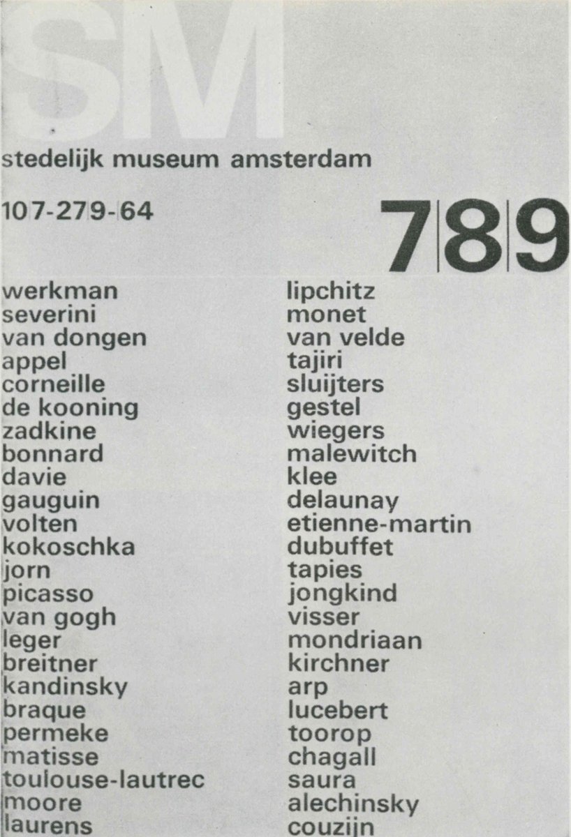 DesignReviewed's tweet image. Art Direction of the Stedelijk Museum by Wim Crouwel scanned from Idea 122, 1974 designreviewed.com/artefacts/idea… #wimcrouwel #dutchdesign #stedelijkmuseum