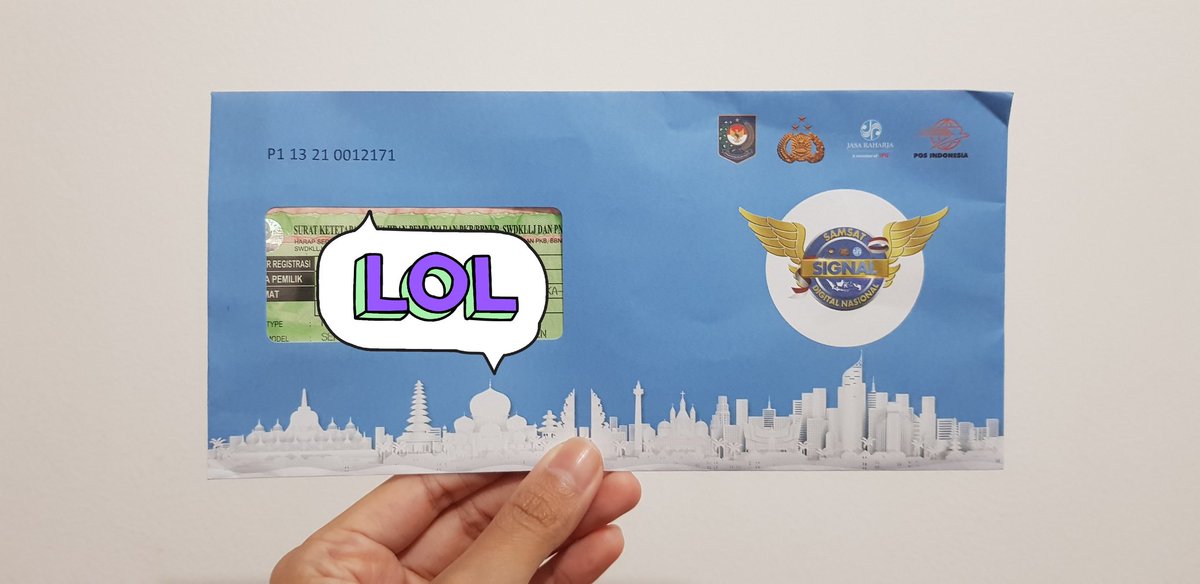 aisyahjputri's tweet photo. bayar pajak tahunan kendaraan skg bisa tinggal klik klik doang!

karena kemageran gue utk urus langsung ke samsat sesuai alamat stnk (alamat bekasi, domisili gue skg jakarta), akhirnya coba searching ternyata bisa urusnya lewat aplikasi @SamsatDigital yang ada di play store🙌 https://t.co/jKY2SKPGpP