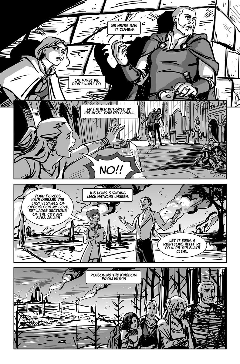 mcguinnessjohn's tweet photo. Some pages I like from my entry to this year's 10k comic challenge hosted by @platformcomics https://t.co/beC1nXLGzw
