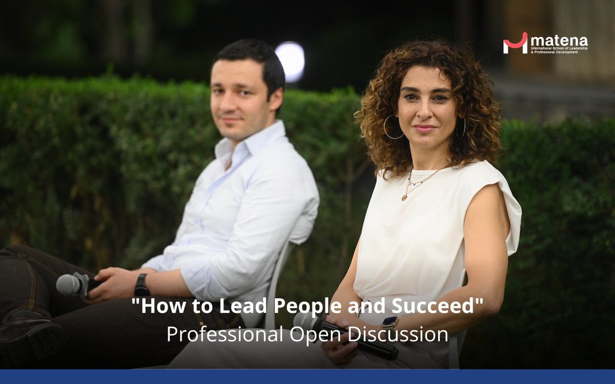 Outdoor Professional Discussion at #Matena: Around 300 Participants
 
"How to lead people and succeed?" - the #professional open discussion was held at Matena’s backyard.

#Matena #MatenaSchool #SharingExcellence #leadership