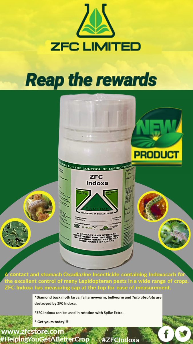 The new must have product is finally here!! We have innovated the way you protect your crop.
#HelpingYouGetABetterCrop