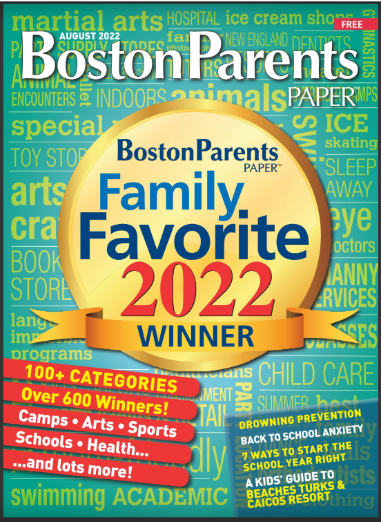 Delighted and honored to announce that we have, once again, been named a <a href="/BostonParents/">Boston Parents Paper</a> Family Favorite! Thank you to all those who voted for us 😊bit.ly/3pcV64Z