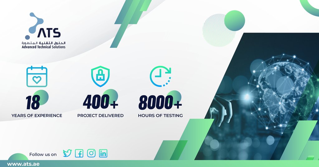 atsalhuloul's tweet image. نقدم لكم مزيجًا من المنتجات والخدمات التكنولوجية، ونوفر شراكة تهدف إلى تعزيز أداء أعمالك التجارية وحماية أصولك

ATS is a partnership to enhance the performance of your business and protect your assets in multiple industry sectors

 #OTCyberSecurity #ATS #TelecomSystems #Mena #GCC