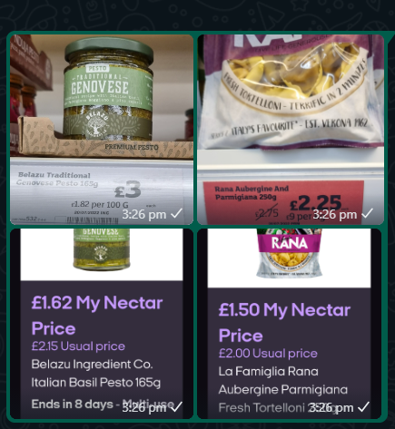 ramraideruk's tweet photo. @sainsburys Problems with Smartshop offers. I was offered the pesto for £1.65 instead of £https://t.co/oquDsWnLPK price was £3.00. Offer price for the pasta was £1.50 down from £2. Store price was £2.25.Penge branch. Why the shop price difference, which price would be charged? https://t.co/GGfI5esFlZ