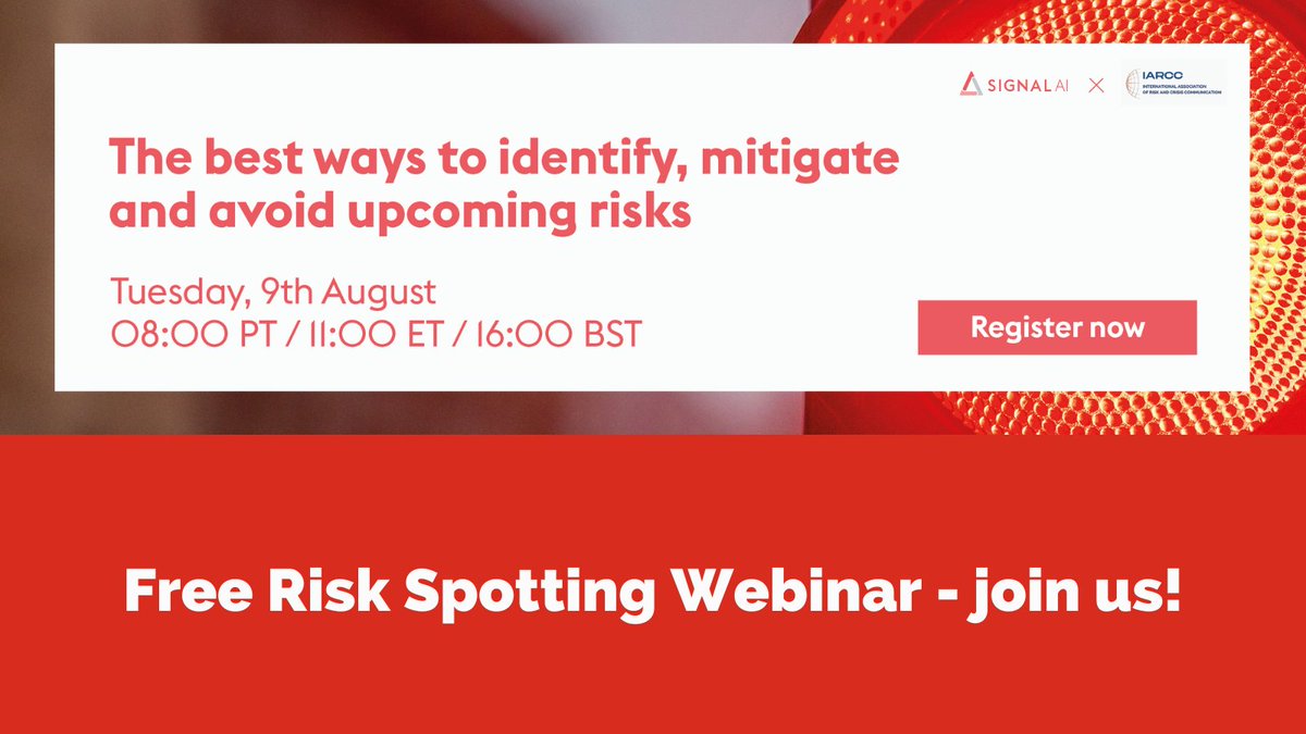 International Association of Risk & Crisis Comms. tweet media