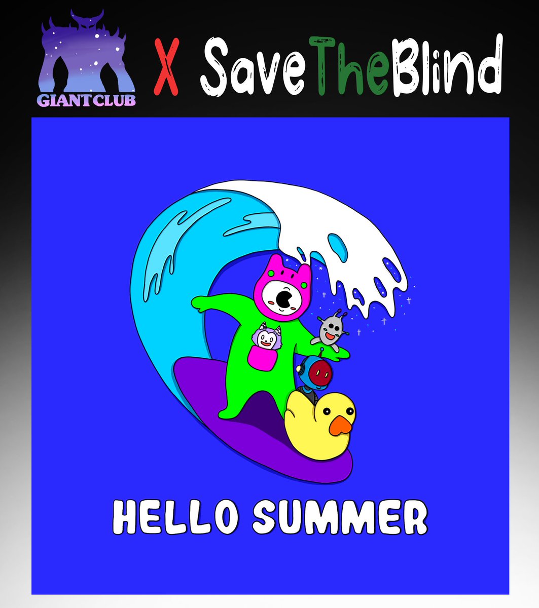 🏖자이언트클럽 X 세더블🏖

🏖여름휴가 Airdrop EVENT🏖

1. follow
<a href="/save_the_blind/">SaveTheBlind 세더블</a>
@Duck18You
<a href="/Band_Crypto/">Crypto Band World</a>
@BotGuevara
<a href="/monster_1358/">𝙎𝙩𝙧𝙚𝙚𝙩𝙢𝙤𝙣𝙨𝙩𝙚𝙧</a>

2. RT+❤

3. 댓글에 Kaikas wallet✅
✅댓글 미작성시 당첨 제외

🕐 22. 8. 5 ~ 8.7 23:59마감
📍발표 : 22. 8. 8

#Giveway #NFT #NFTGiveaway