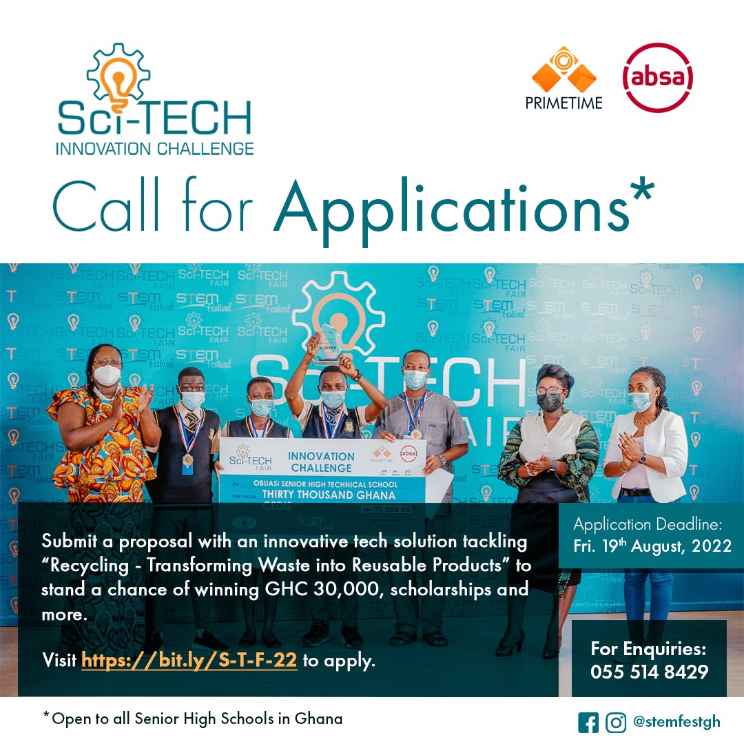 "#SciTechInnovationChallenge" - Results on X | Live Posts & Updates