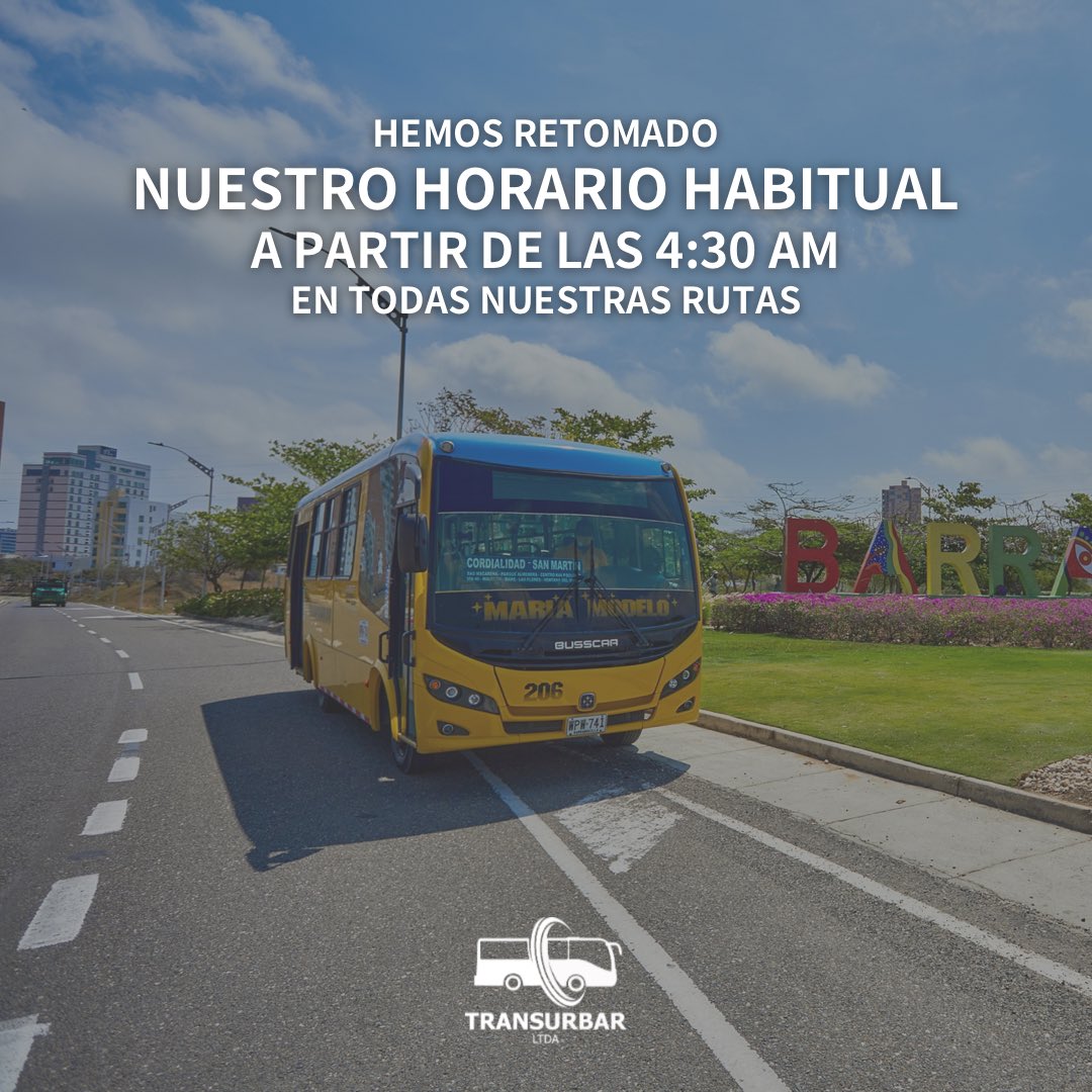 TRANSURBAR LTDA. tweet media