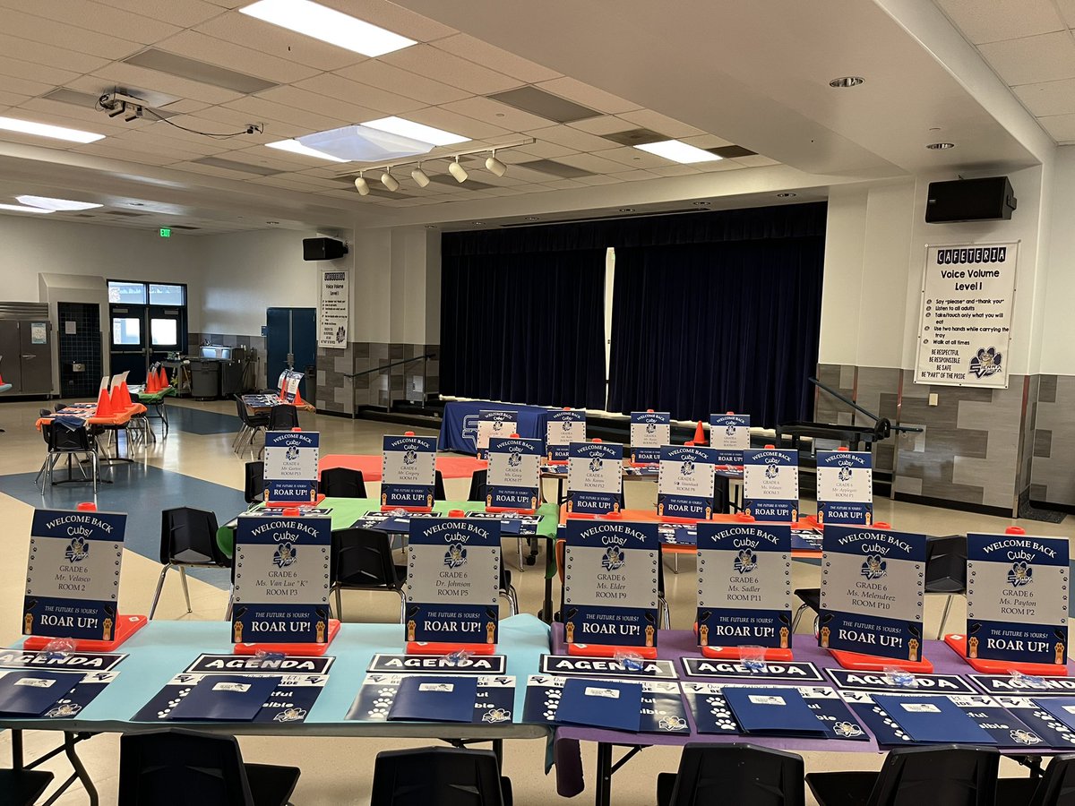 sierravistak6's tweet photo. Welcome back to our amazing, loving, dedicated teachers! We are looking forward to an incredible year of focus, hope, and achievement!! #FutureReadyCubs #DetectDontSuspect #RoarUp! https://t.co/0n5prwLrFG