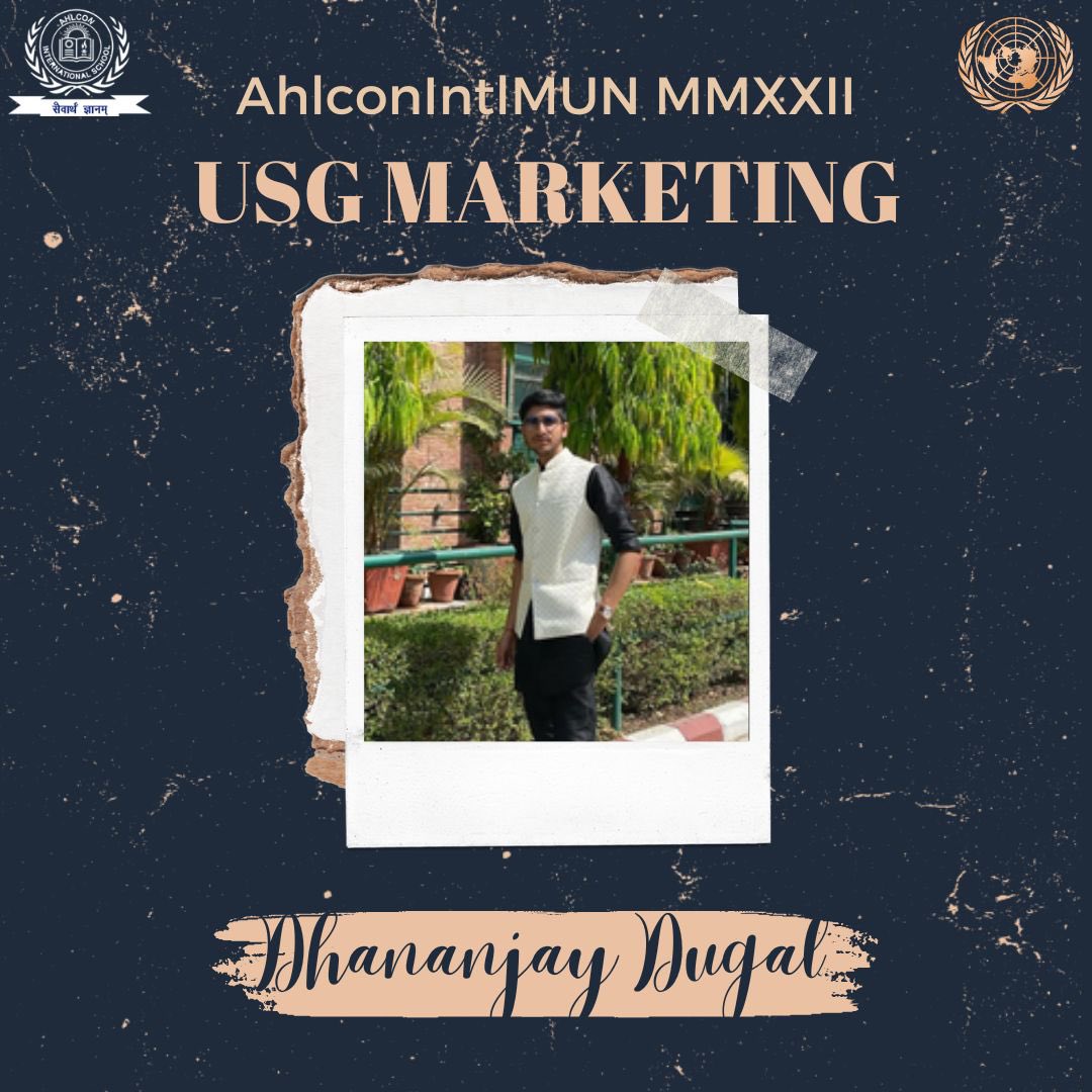 SECRETARIAT REVEAL FOR AHLCON INTL MUN MMXXII❗️

•USG MARKETING- Dhananjay Dugal 
-
-
-
<a href="/sdg4all/">AhlconIntl4SDGs</a> <a href="/ashokkp/">Ashok Pandey</a> <a href="/y_sanjay/">Sanjay Yadav</a> <a href="/pntduggal/">PUNEET DUGGAL</a> <a href="/kandhari_ekta/">Ekta  Kandhari</a> <a href="/RashmiJ99932149/">Rashmi Joshi</a> <a href="/anannya_mukola/">Anannya Mukola</a> 

#ahlconintlmun #ahlconintl