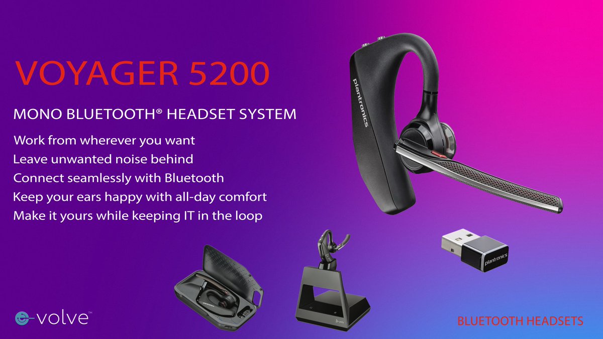 evolvesol's tweet image. 2022 Aug PolyCom - Headsets - mailchi.mp/e-volvesolutio… e-volve can deploy and manage fully hosted, hybrid or on-premise voice solutions. Call Centre and Contact Centre options are available. We can support all connectivity, such as analogue, ISDN, private circuits or SIP trunks.