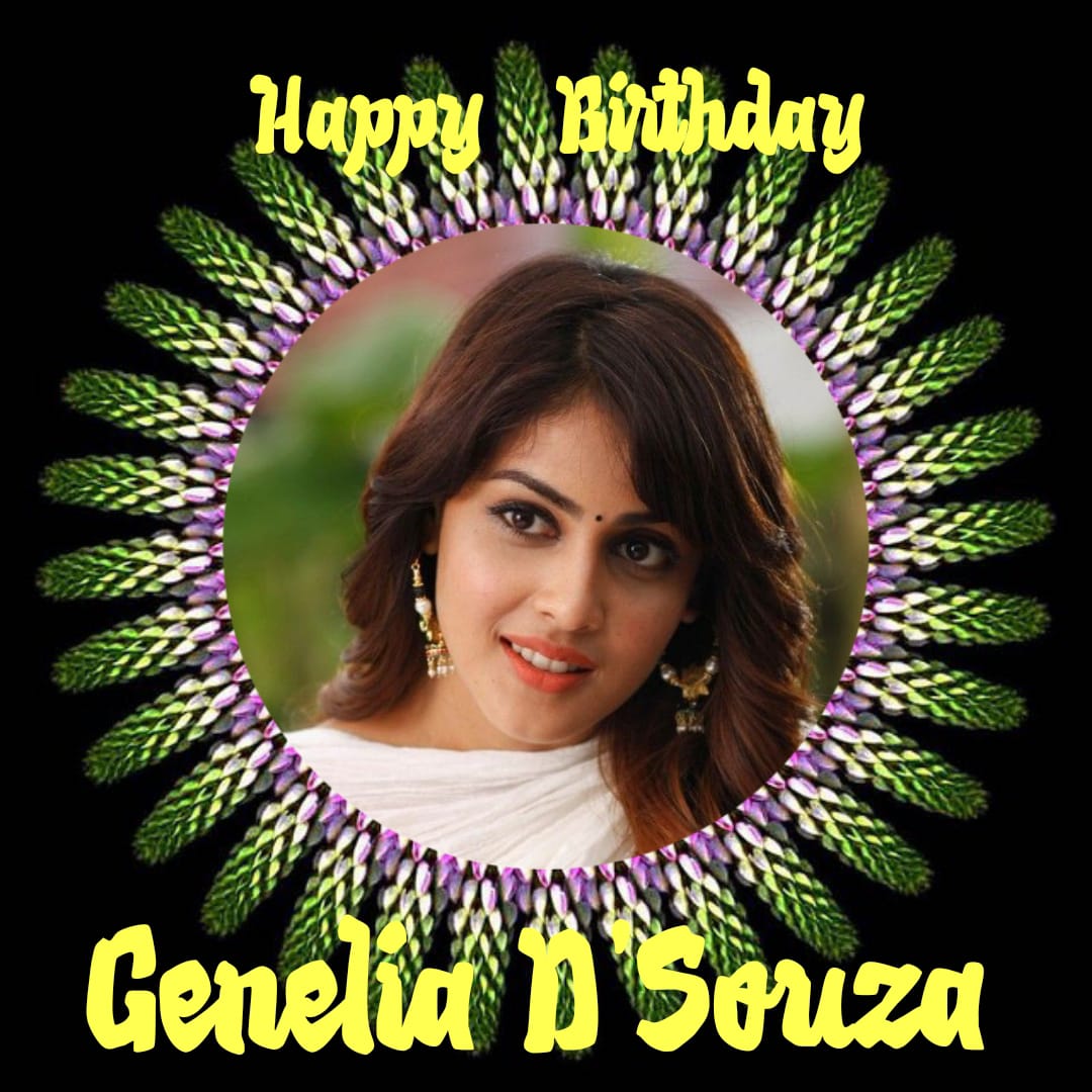 Happy Birthday Genelia D\Souza   