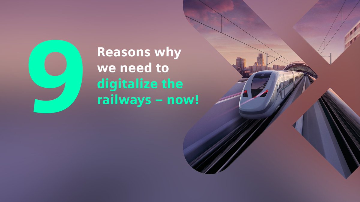 In the dawn of the 9-Euro ticket, read here about my 9 reasons why we need to digitalize the railways – now! linkedin.com/pulse/dawn-9-e… via @LinkedIn