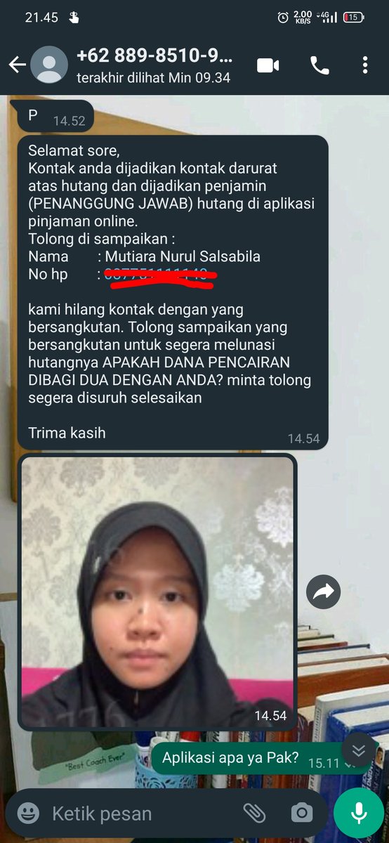 blushmoon719's tweet photo. Bismillah mulai~

BONGKAR KASUS PENIPUAN DAN KEBOHONGAN DENGAN KERUGIAN 60JT LEBIH 

👹The Twitter Swindler a.k.a. Mutiara Nurul Salsabila👹

A Thread~ https://t.co/vWpaUbF3B7