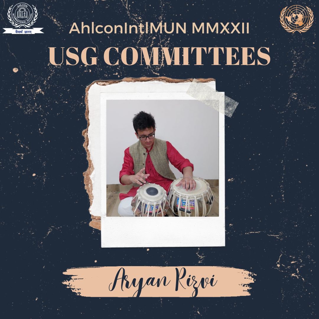 SECRETARIAT REVEAL FOR AHLCON INTL MUN MMXXII❗️

•USG COMMITTEES- Aryan Rizvi
-
-
-
<a href="/sdg4all/">AhlconIntl4SDGs</a> <a href="/ashokkp/">Ashok Pandey</a> <a href="/y_sanjay/">Sanjay Yadav</a> <a href="/pntduggal/">PUNEET DUGGAL</a> <a href="/kandhari_ekta/">Ekta  Kandhari</a> <a href="/RashmiJ99932149/">Rashmi Joshi</a> <a href="/anannya_mukola/">Anannya Mukola</a> 

#ahlconintlmun #ahlconintl