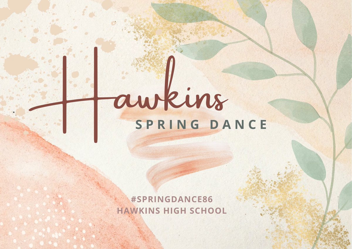 ⠀

¿𝓛istos para florecer? El 𝐈nstituto 𝐇awkins está encantado de anunciar un año más el tan aclamado y esperado < 𝑩𝒂𝒊𝒍𝒆 𝒅𝒆 𝑷𝒓𝒊𝒎𝒂𝒗𝒆𝒓𝒂 >. ¡Anímate y trae 𝚊𝚌𝚘𝚖𝚙𝚊𝚗̃𝚊𝚗𝚝𝚎! La 𝕗𝕖𝕔𝕙𝕒 y los 𝚑𝚘𝚛𝚊𝚛𝚒𝚘𝚜 se anunciarán próximamente.

⠀