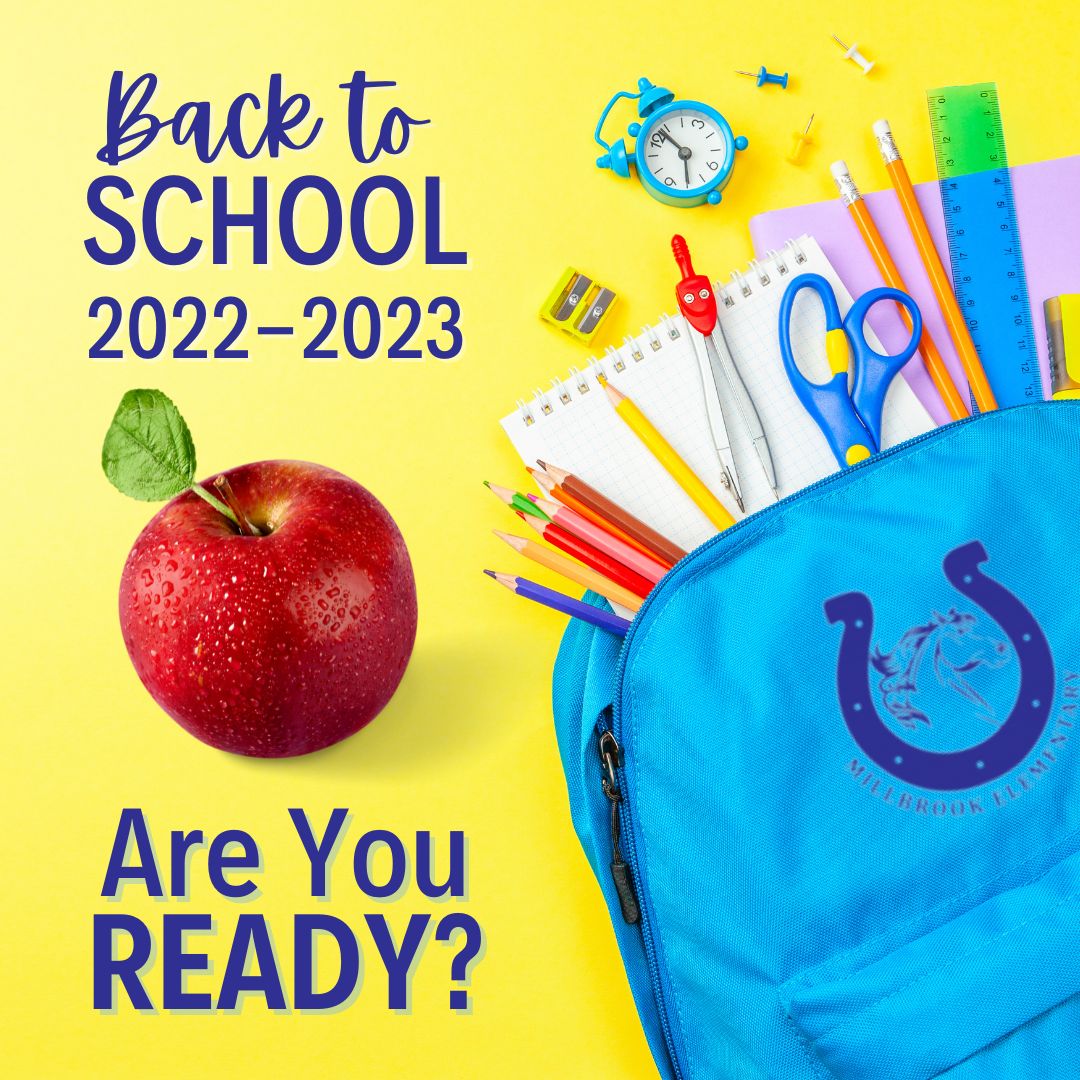 SC's tax-free weekend is 8/5-8/7 - a great time to stock up on all the school supplies your child will need this school year. Not sure what to purchase? Check out our supply lists, created &amp; sorted by grade level, on our school website (acpsd.net/domain/3730).  #MillbrookPRIDE