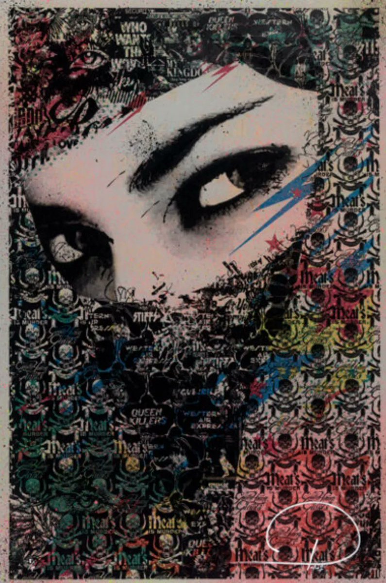 gold_coin's tweet photo. Lightning Strikes HPM> Hand-Embellished Print by Prefab77
https://t.co/F0X4yB5dmT
#LightningStrikes #HPM #HandEmbellished #Print #Prefab77 #Woman #Eye #BlackEyes #Hijab #Muslim #Graffiti #Artwork #Art #StreetArt #UrbanArt #ModernArt https://t.co/43Sf9t63zH