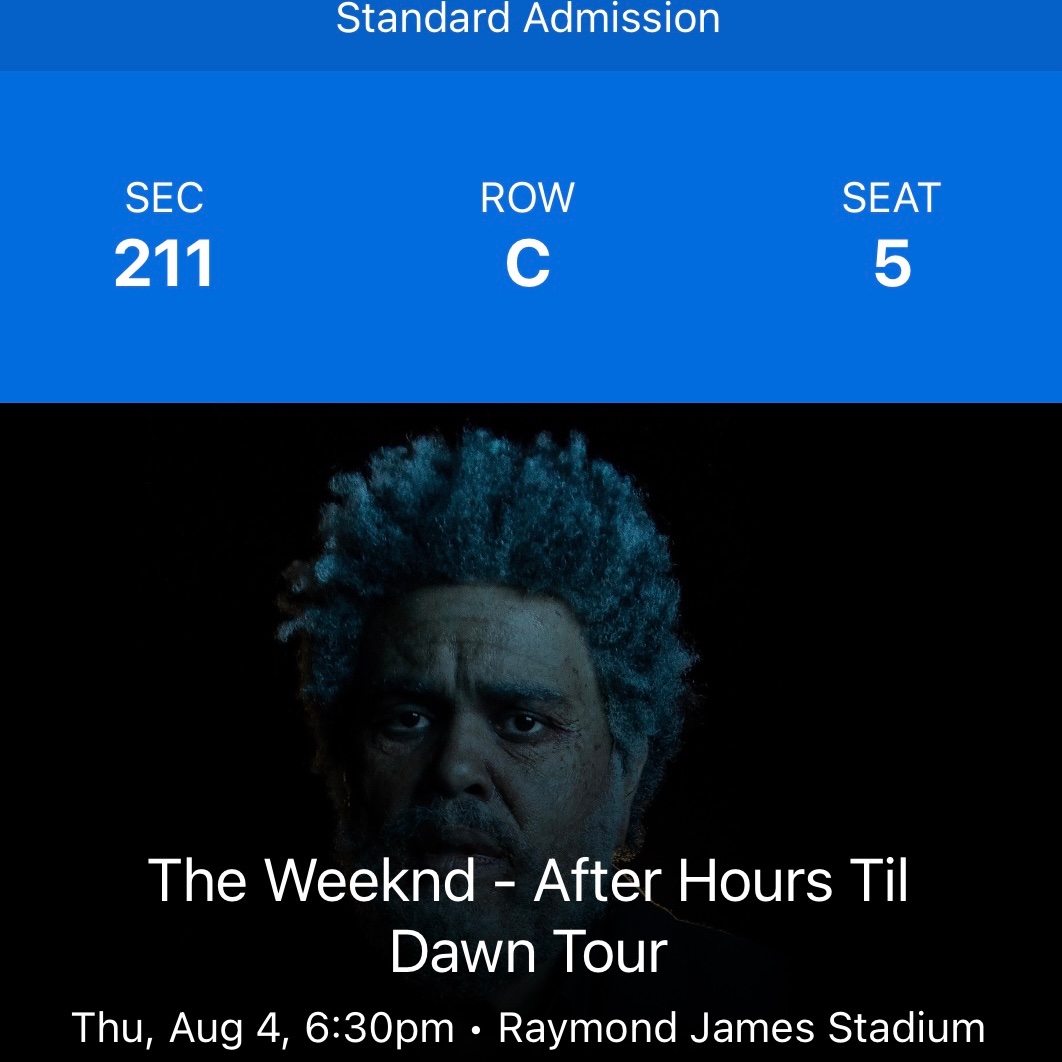 Vicki Chase On Twitter See You Tonight Theweeknd 