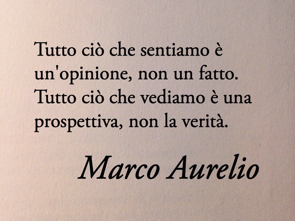 Poesiaitalia's tweet image. Marco Aurelio