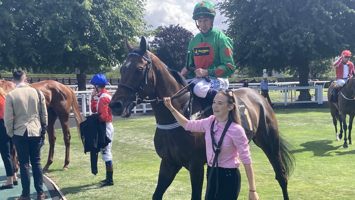 The <a href="/RogerTealRacing/">Roger Teal 🛡</a> trained and <a href="/rockinghamreins/">Rockinghamreins</a> owned Aldeenaary after scoring at 50-1 on his debut under <a href="/JimCrowley1978/">Jim Crowley</a> <a href="/NottsRacecourse/">Nottingham Racecourse</a>