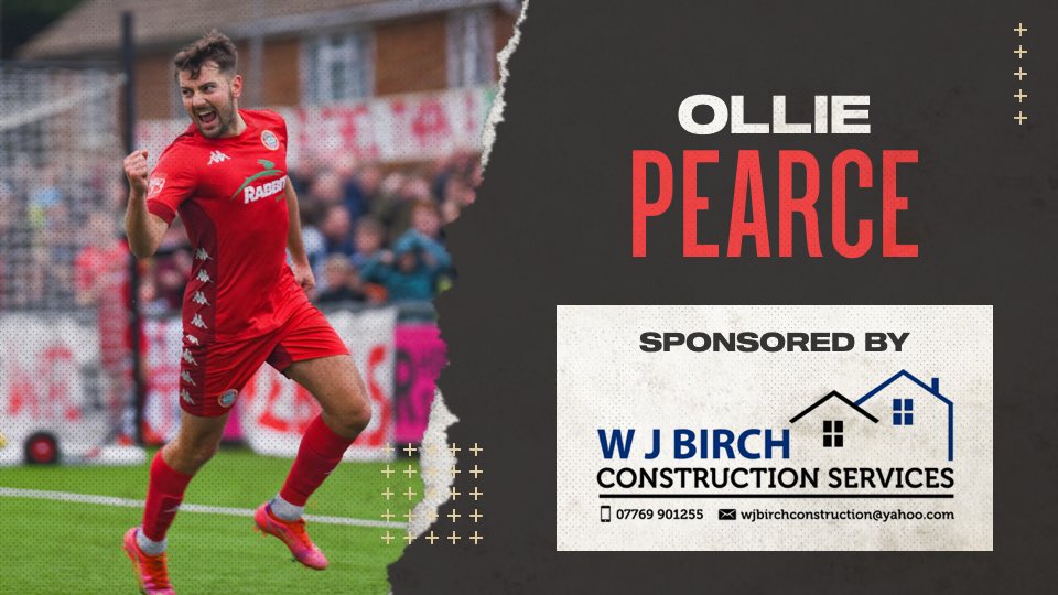 👤 𝙋𝙇𝘼𝙔𝙀𝙍 𝙎𝙋𝙊𝙉𝙎𝙊𝙍𝙎𝙃𝙄𝙋

<a href="/WJBirchCS/">W J Birch Construction Services</a> have renewed their sponsorship of last season’s leading scorer, <a href="/olliepearce1/">Ollie Pearce</a> for the 2022/23 campaign! 🤝

🖥 wjbirchconstruction.co.uk