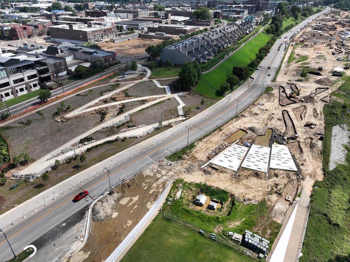 The Cutbank Bluff walkway into the new Tom Lee Park plus a reconfigured Riverside Drive will increase ADA access to the park and contribute to the overall visitor experience.