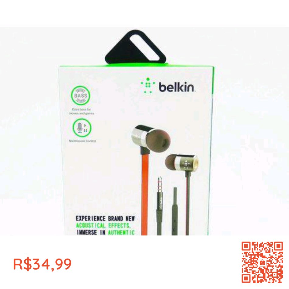 WalleConect's tweet photo. Incrível Fone de ouvido Belkin Extra Bass por R$34,99. Encontre na Shopee agora! https://t.co/3FU7xSeExW #ShopeeBR https://t.co/GC9U1lg6i7
