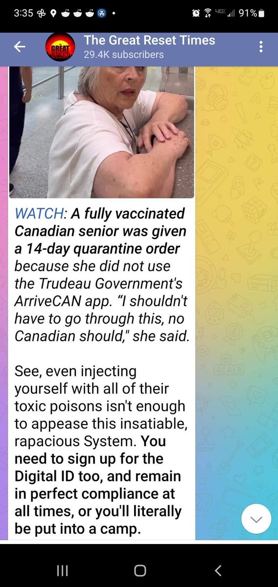 Look at Canadian people.... this is what they're going through.  They want 100% compliance and they'll stick to in camps #TrudeauCorruption #TrudeauHasGotToGo #SaveCanada #trudeaumustresign #GovernmentTyranny