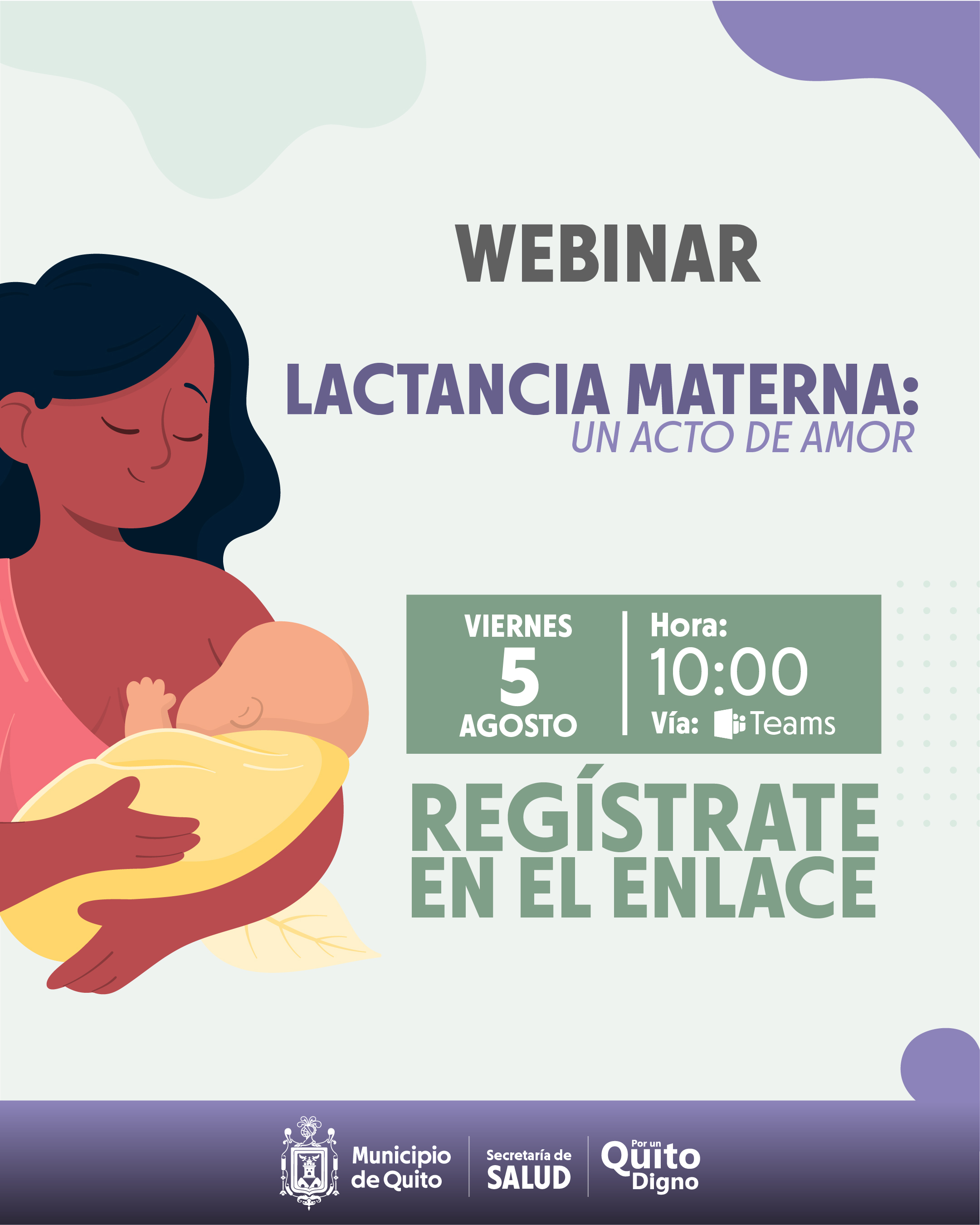 Webinar: beneficios de la lactancia materna 