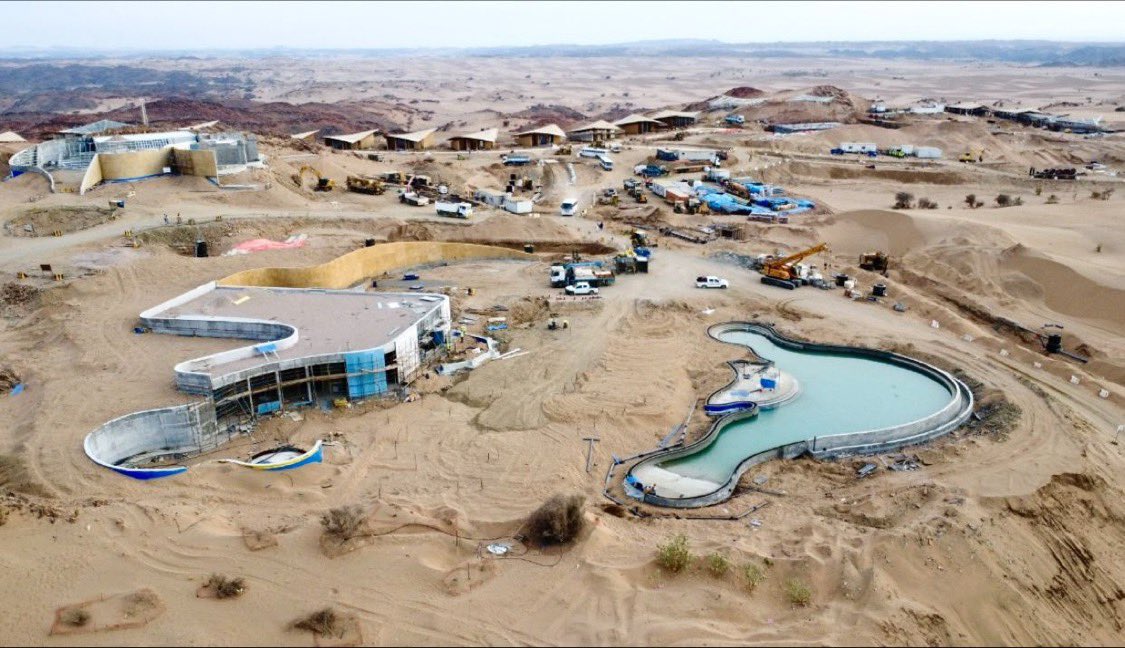 بين الخيال والواقع.. أولى ملامح منتجع "الأحاسيس الست Six Senses” بدأت بالظهور.. وذلك في مشروع #البحر_الأحمر.

#رؤية_2030