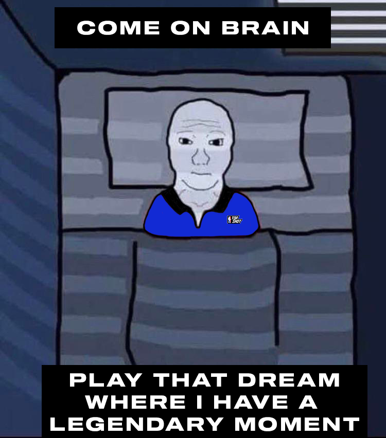 NBATopShot's tweet photo. Sweet dreams 💤 https://t.co/WErCzF63nS