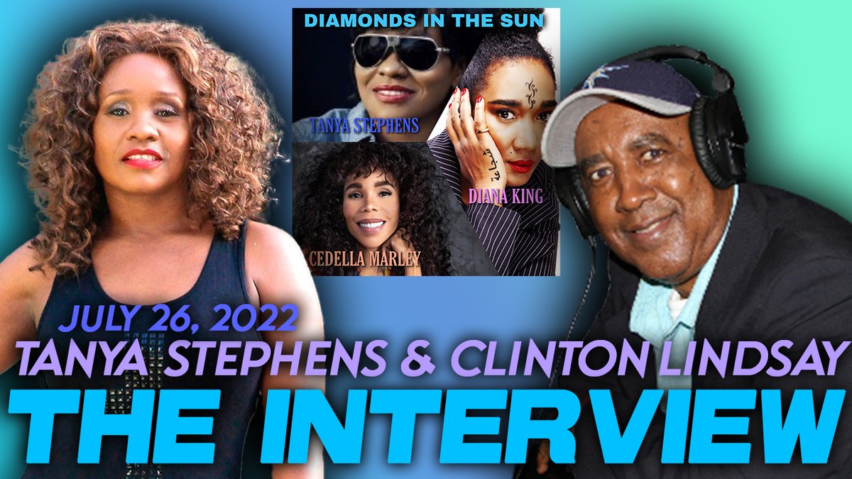 Interview with Tanya Stephens, on July 26, 2022, now on Youtube!
youtu.be/w4DOyH6PoIQ