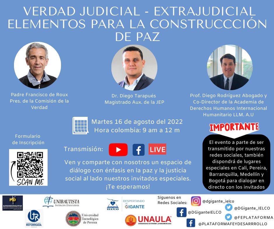 Plataforma Fe y Desarrollo tweet media