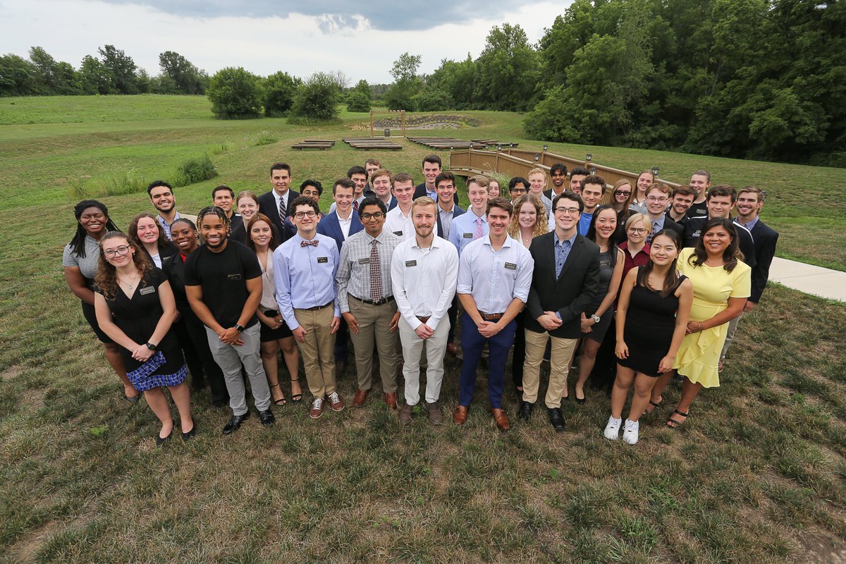 PUEnergetics's tweet photo. AAMP-UP ‘22 wrapped up a successful summer of research with the #EnergeticMaterials Undergraduate Symposium last Thursday. Congratulations to all participants, and thank you to our @LifeAtPurdue, @ArmyResearchLab, @NAVSEACrane and @CraneArmyAmmo attendees! https://t.co/sqmWpWXBrD