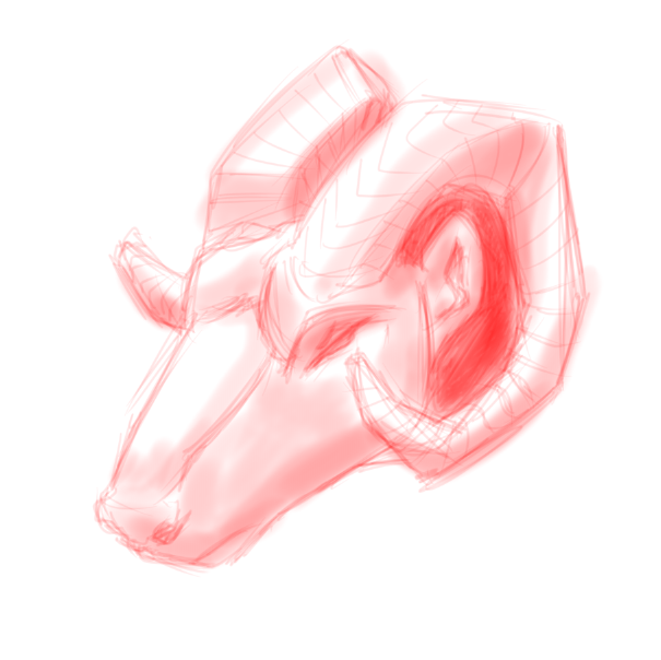 art_stripes's tweet photo. doodling ;) quick ram sketch https://t.co/9AnwkmJ8MM
