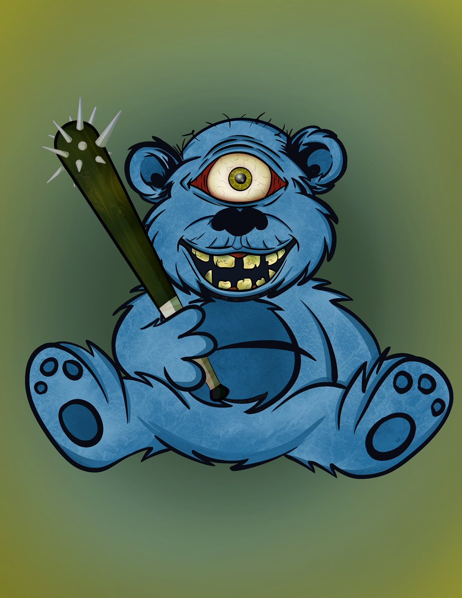 InVainGang's tweet photo. Hey you guys! 
…Sloth wanted to stop by and wish all his frens a GM. Now He’s off on a treasure hunt with all his buds in the woods of Bearmount Park. 
🗺 ❌ marks the spot. 

#nftart #NFTMINT #free https://t.co/Vi5Gul2sTj