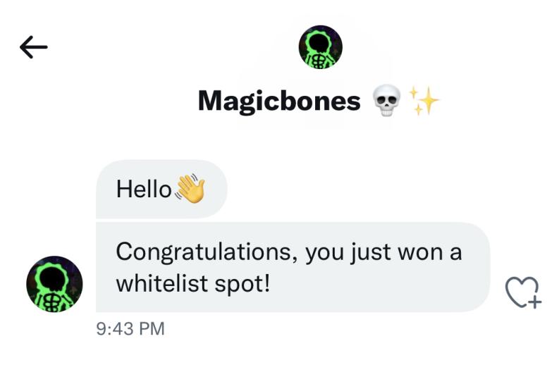 MagicbonesNFT's tweet image. The gates to the graveyard have begun opening...🪦 ✨ 

10 People Who Interact With This Tweet Will Get This DM 👀 

#Solana #SolanaNFT #NFT #SolanaSummer #NFTGiveaway #NFTCommunity