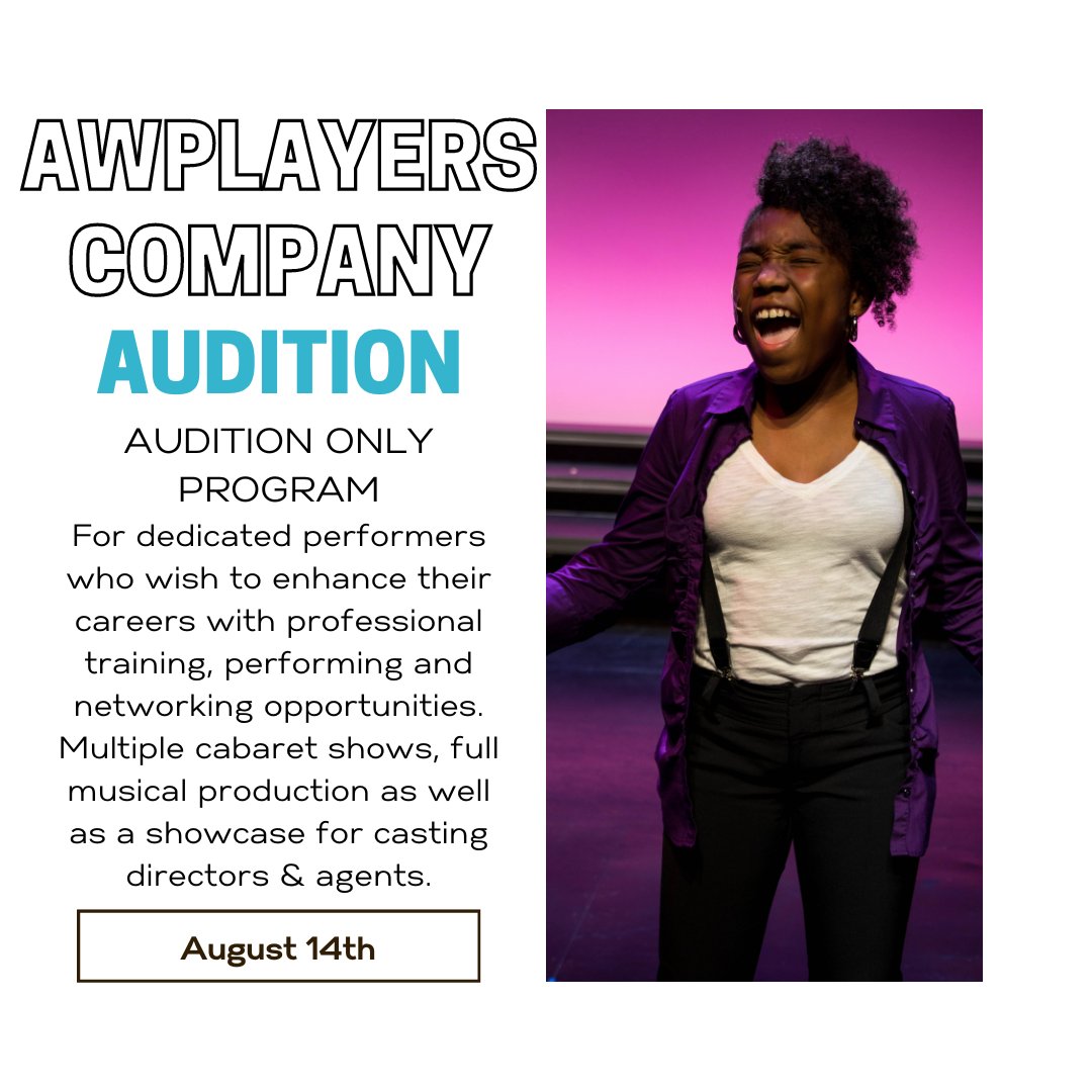 August 14th! 

AtlantaWorkshopPlayers.com/shows