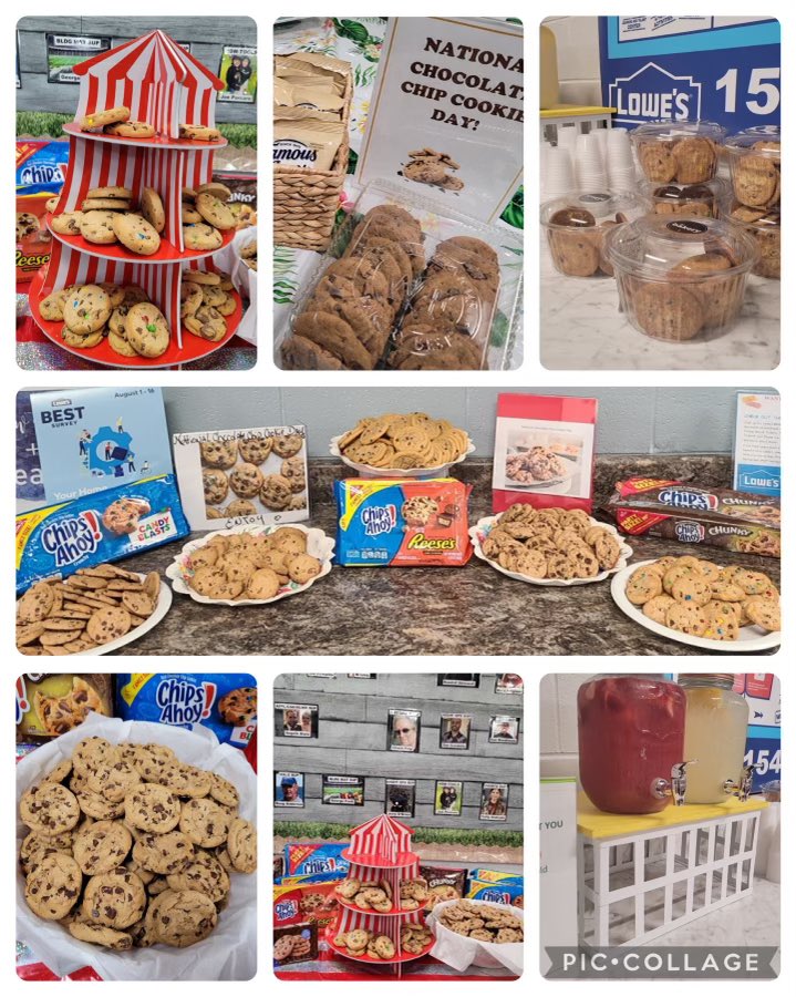 JaneenV_HRBP's tweet photo. It’s #NationalChocolateChipCookieDay
D1243 is celebrating 🥳🎉🥳
Cookies and our BEST survey!! #JerseyShore #cookies #BESTintheNORTH 🍪🍪🍪 https://t.co/vvMttdVTBv
