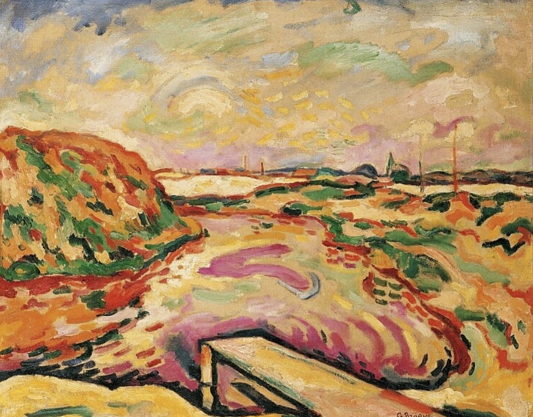 RabalFrancesco's tweet photo. Georges Braque, Die Bucht von Antwerpen, 1906 https://t.co/3x35Uy0PBO