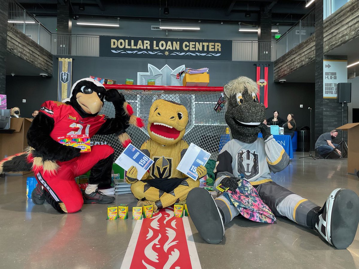 ChanceNHL's tweet photo. You can stop by and help donate school supplies today like I did with @HSKLucky7 &amp; @VKHRisk at the @TheDLCHenderson. https://t.co/p5ZZwPJ0e5