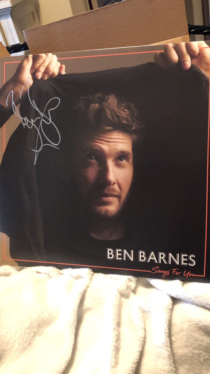 musicalladybug's tweet photo. Look what came in!!! The vinyl version of @benbarnes album!!! A lovely early birthday present to myself. I can’t wait to listen to the album on my record player 💛💛💛 https://t.co/vIaUuD25mf